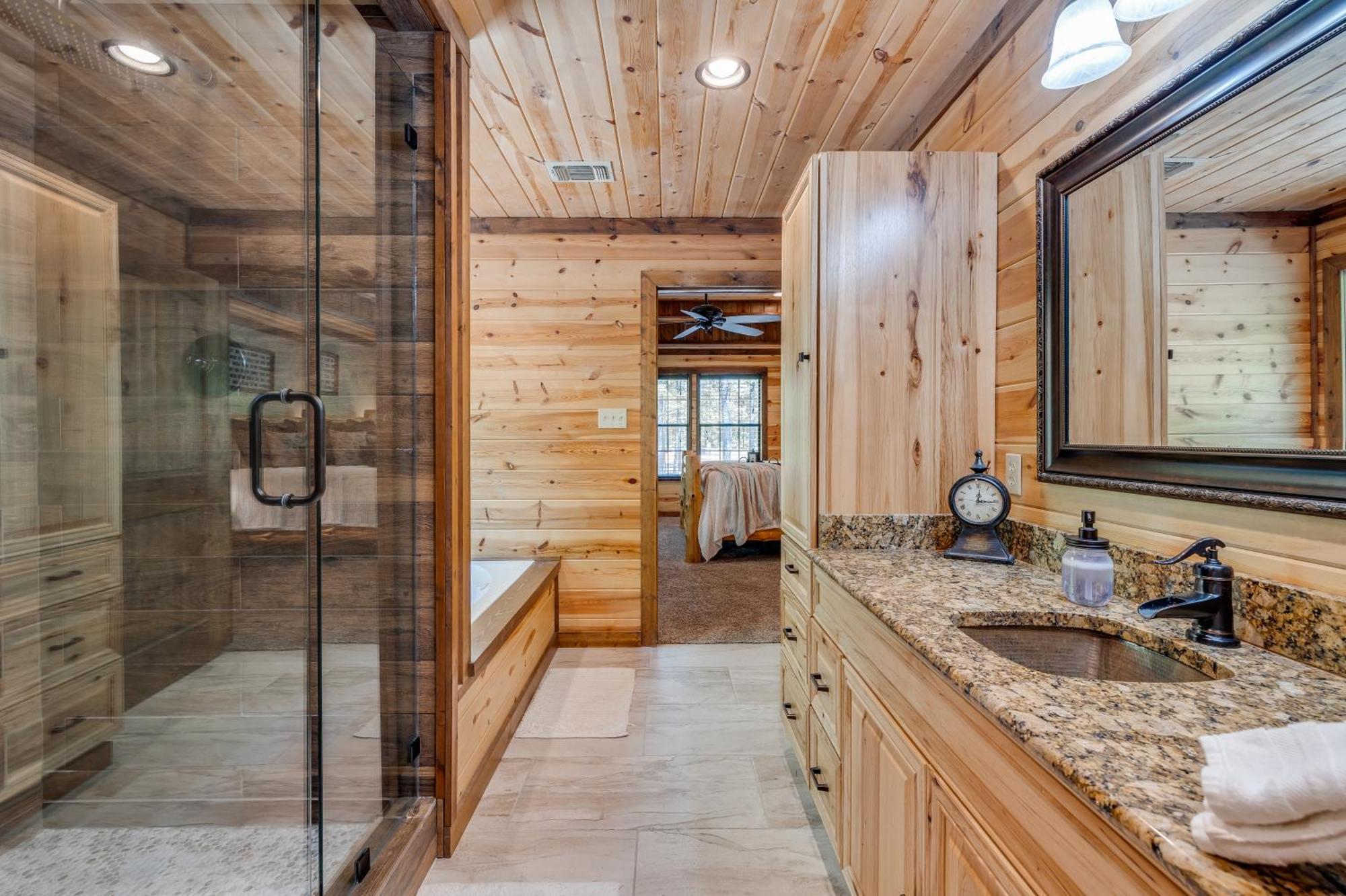 Cross Timbers Cabin On The Grove'S 25-Acres 布罗肯鲍 外观 照片